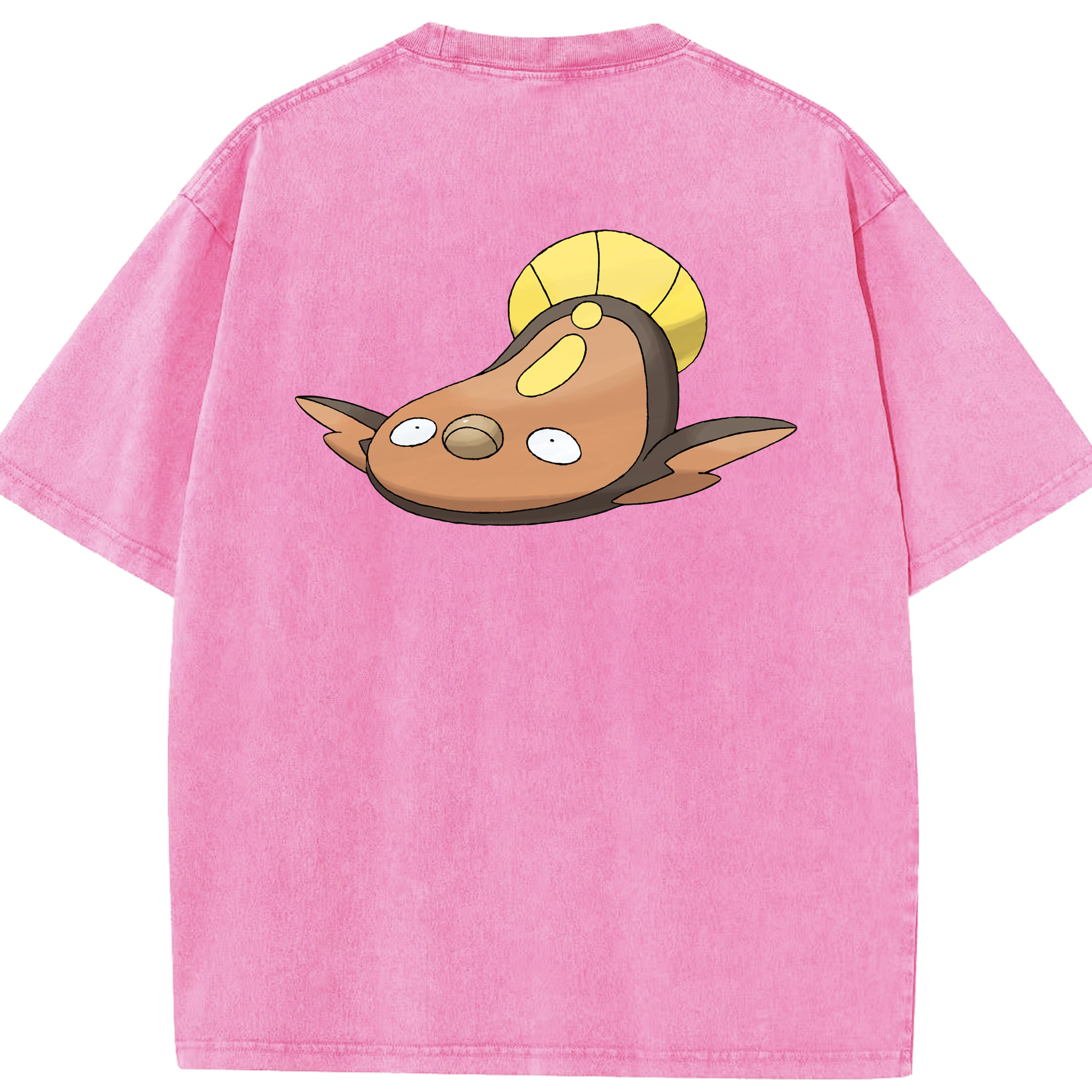 （画像用） ポケットモンスター Pokémon 綿100% ヴィンテージ風 半袖Tシャツ（背面プリント）